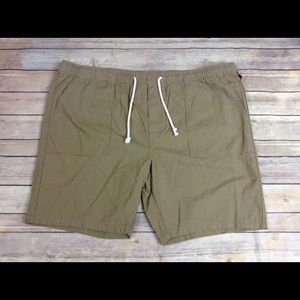 Men’s Merona Elastic Waist Khaki Jogger Shorts